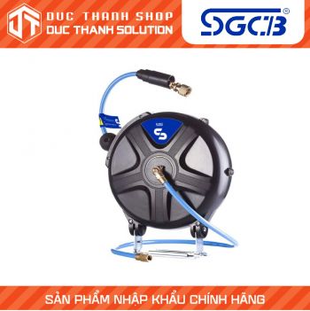 Cuộn Dây Nước Tự Rút SGCB Water Hose Reel 8mmx12mmx10m SGGF005 Xanh Dương